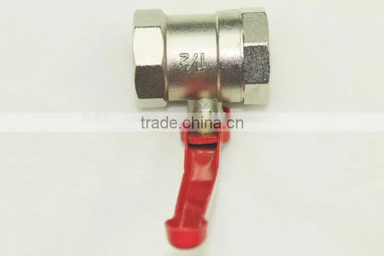 Forged and precision making hose barb ball valvebrass