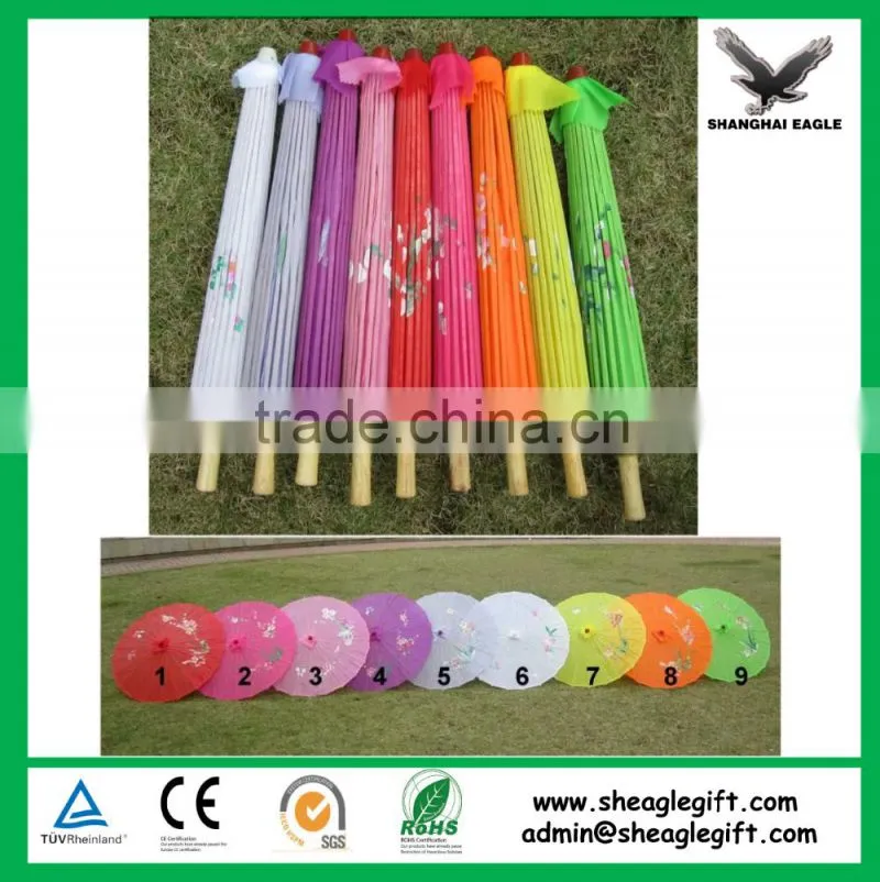 Promotional Custom Logo Print Wedding Parasol Umbrella