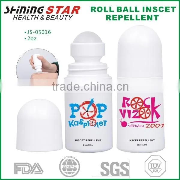 JS-05016 Long-lasting effective natural orgainc 2oz roll ball insect repellent