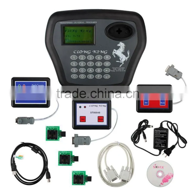 2015 New Realsed professional car key programming tools V3.37 Clone King Key Programmer with 4D Copier on hot sales in stock