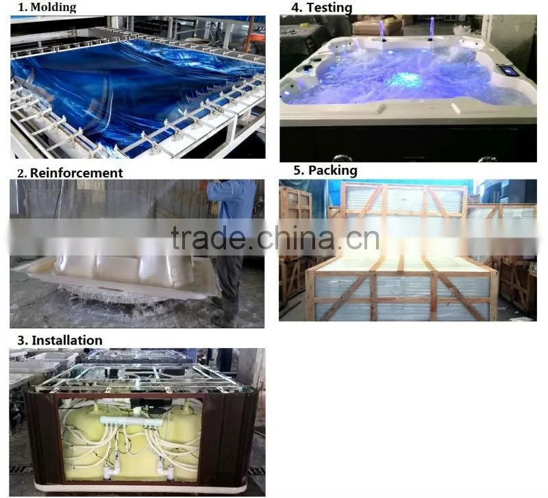 Endless swimming spa M-3325