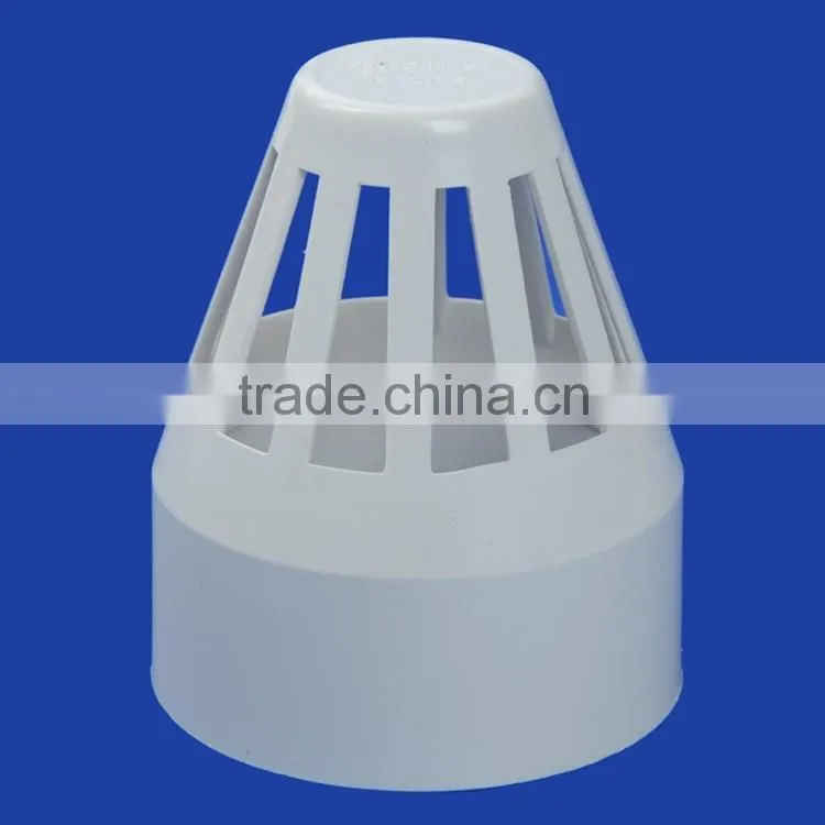HuangYan White Plastic PVC DWV Fittings Vent Cap