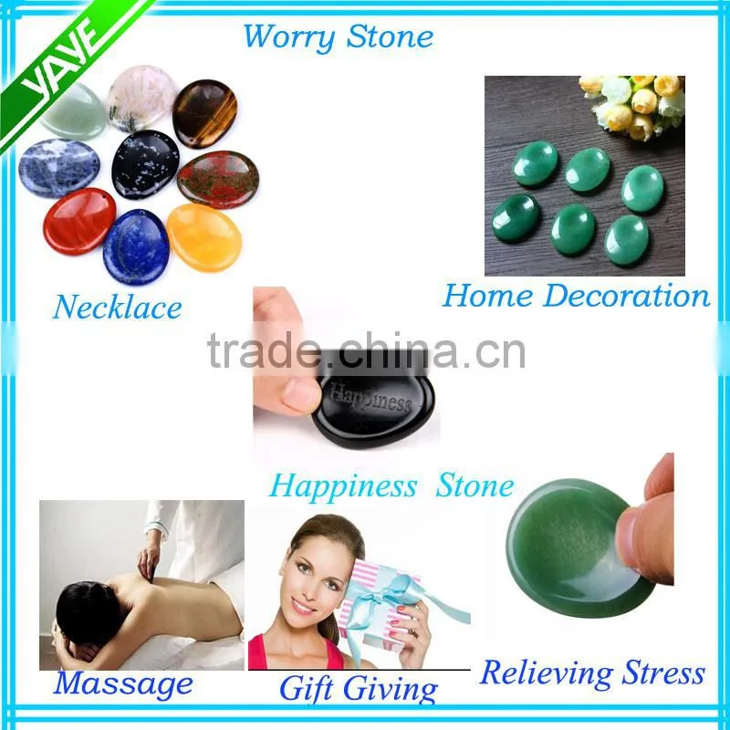 Stone Crafts: engraved worry stone healing stone thumb stone