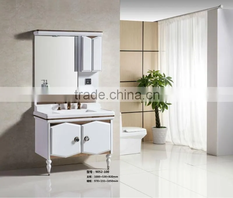 2015 design wall mounted mini bathroom vanity cabinet