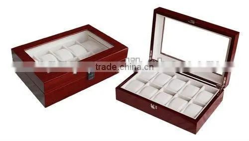 Luxury antique wooden watch box