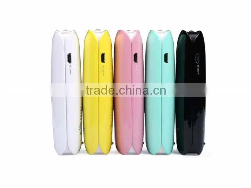 5200mah colorful mobile power supply