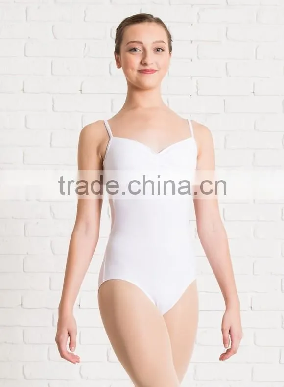 Girls Mesh high cut Camisole sexy ballet leotards