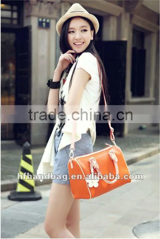 2012 Orange new hit color mosaic personality banquet bag & Fashion Crossbody Bag