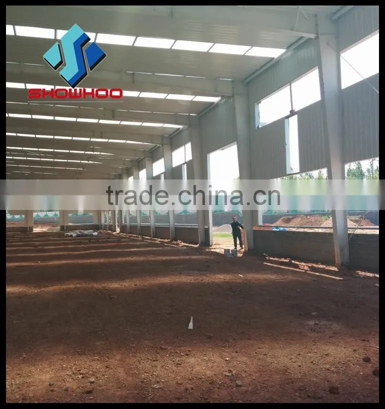 cheap design steel structure fabrication prefabricated warehouse