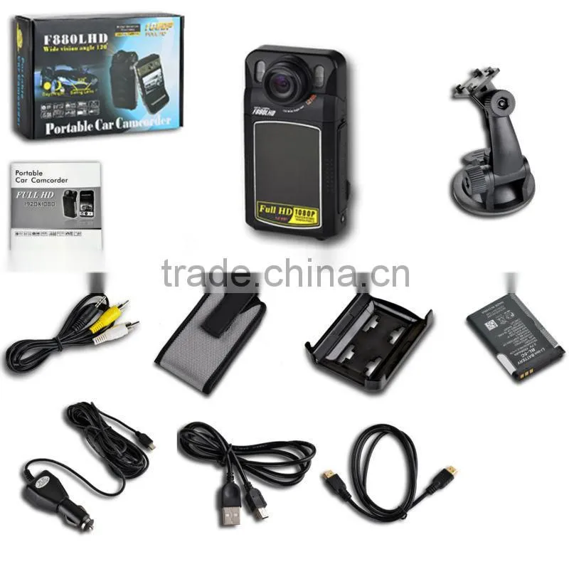 2.0" Camera Full HD IR CUT Video 120 1920x1080p Camcorder DVR Car Recorder