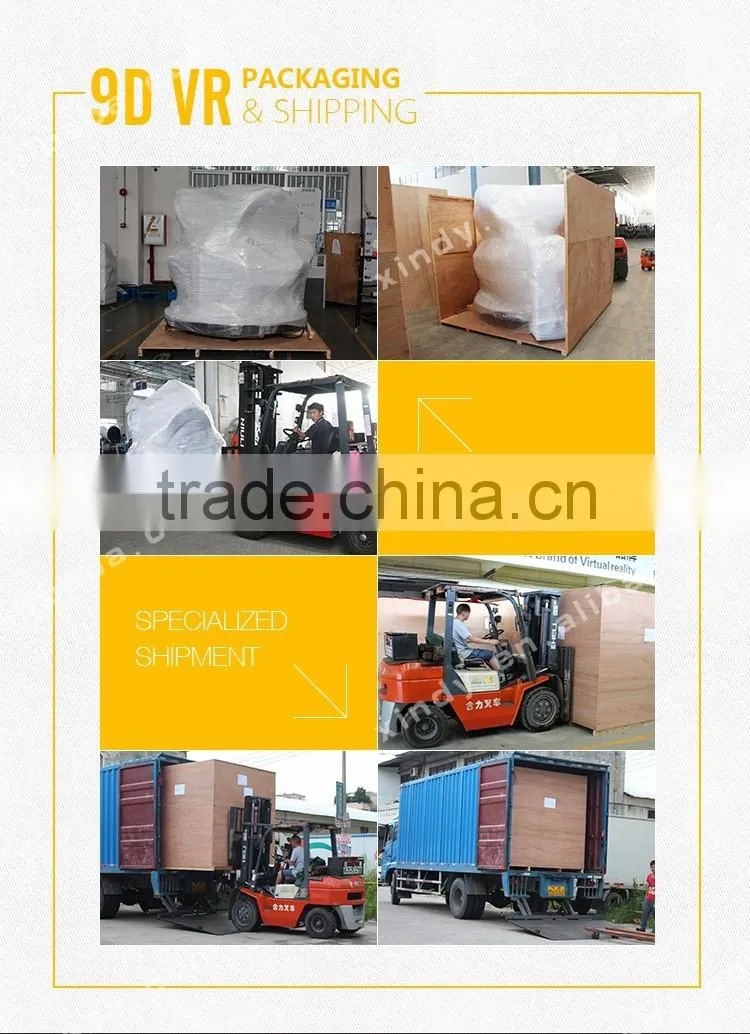 Super Quality VR Cinema System 9D Cinema Simulator For Amusement Water Park