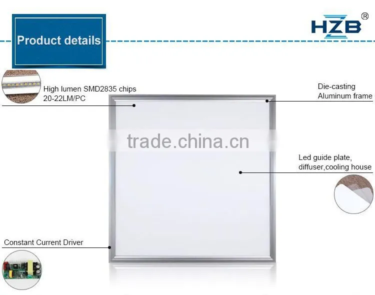 Energy saving led light panel 36w/48w lowest price indoor led panel lighting
