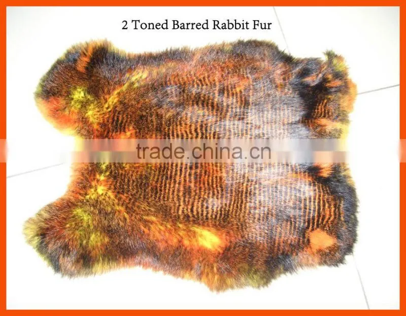 chinese factory dyed color rabbit skin fur price