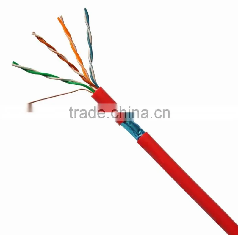 high quality PVC Jacket FTP Cat5e/cat6 Lan cable/network cable