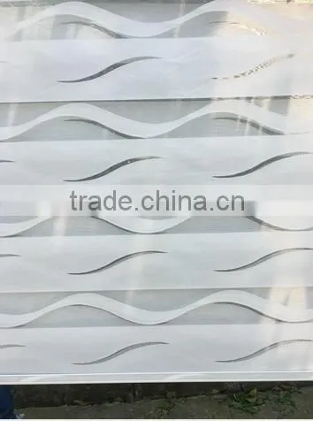 FASHION NEW STYLE WAVING Horizontal ZEBRA BLINDS FABRIC