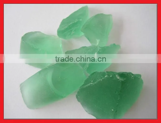 Tumbled glass rocks