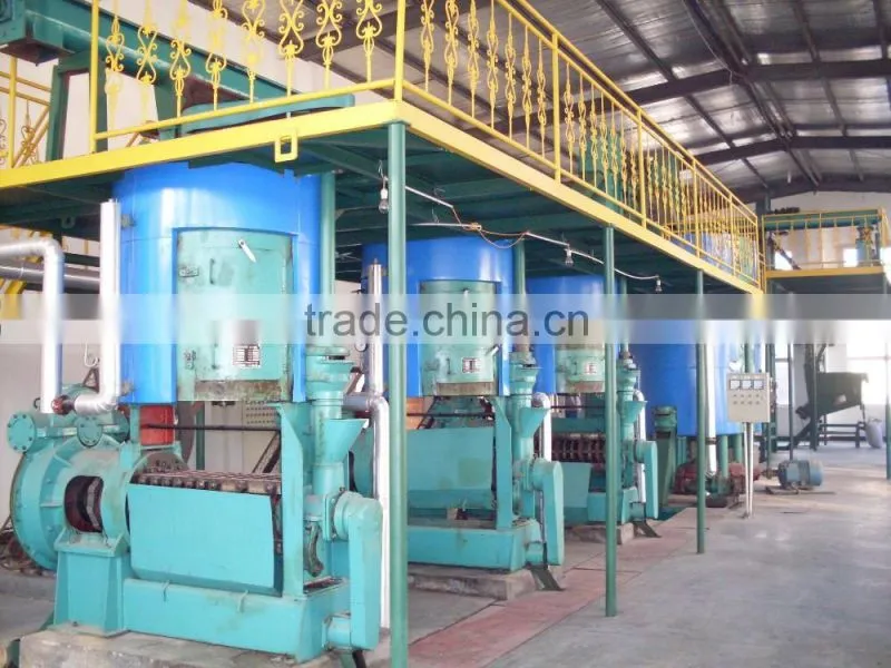 Health edible oil press coconut oil expeller plant