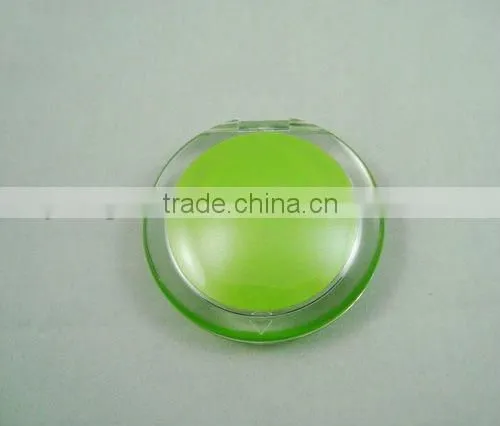 10x magnified foldable plastic pocket mirror