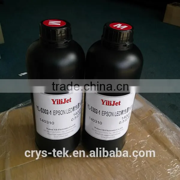 CRYSTEK China manufacturer UV ink for large format LED UV flatbed printer