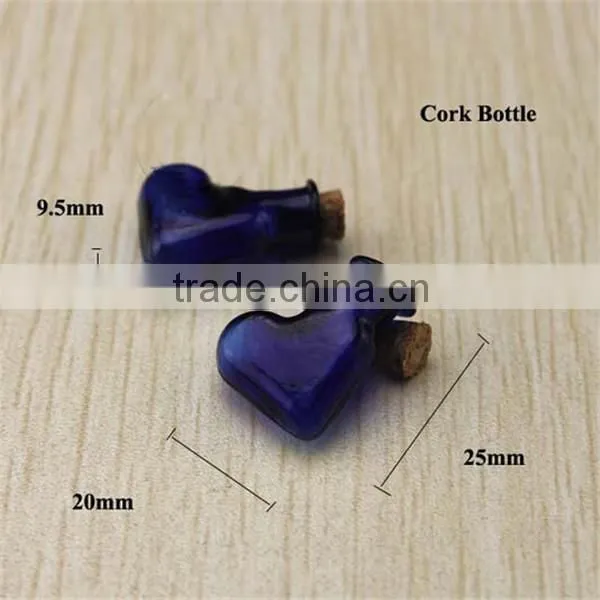 heart shaped glass bottle