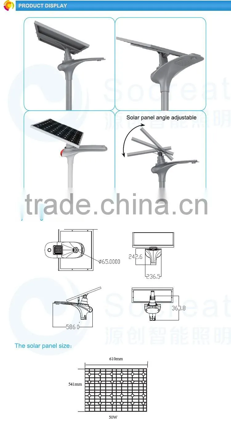 China Modern Sale die cast aluminum lamp body material garden solar light, motion sensor light