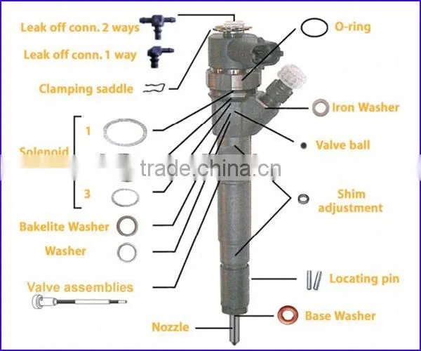 Common Rail nozzle L045 PBL diesel fuel injector nozzle L045PBL