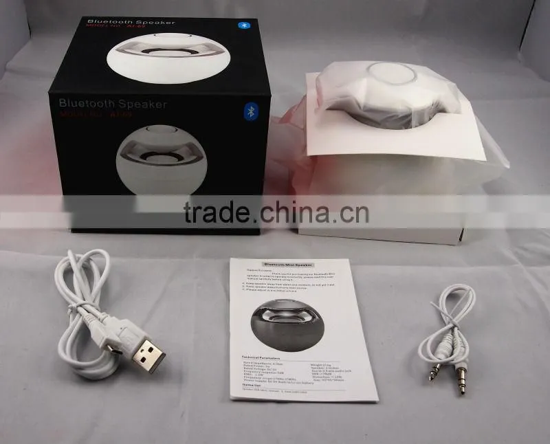 AJ-69 Wireless Portable LED light 2013 best bluetooth portable speaker
