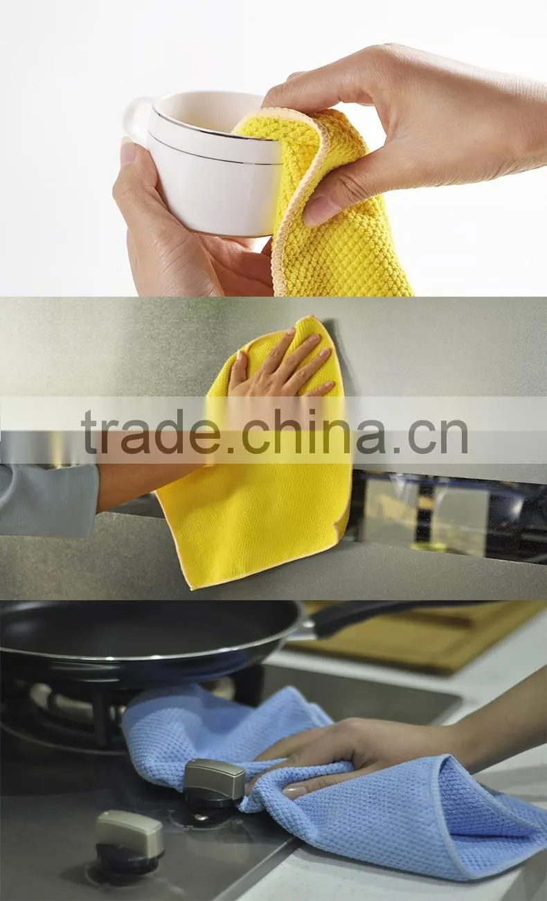 hot sale microfiber cleaning cloths wholesale