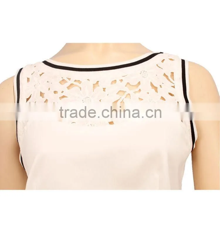 2016 new fashion elegant sleeveless ladies formal suits
