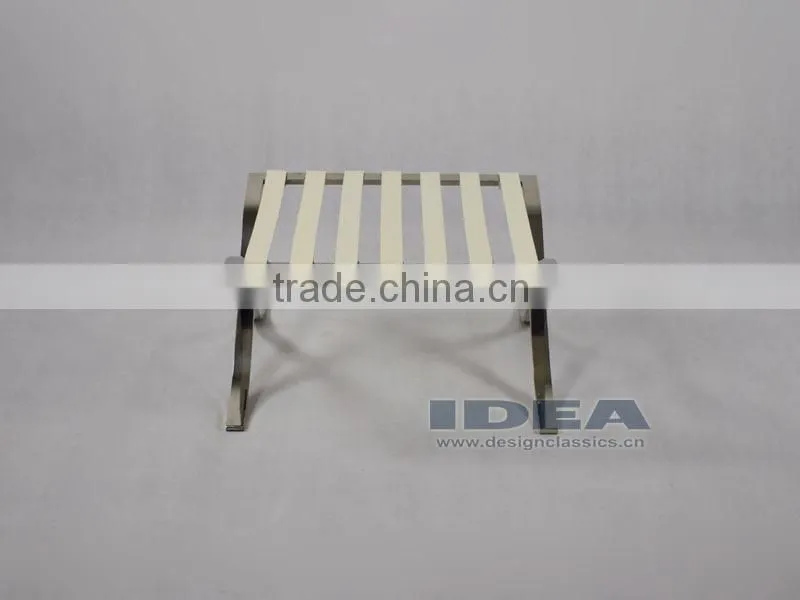 DC2001 Replica Mies Van Der Rohe Barcelona Ottoman Cream White