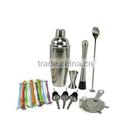 550ml Wine Set Stainless Steel 5 piece set cocktail shaker