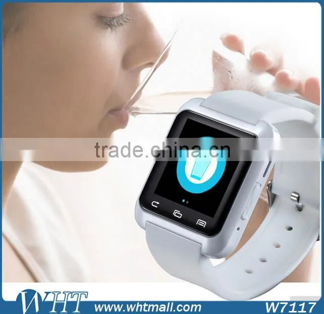 Hot Sale Water Resistant Bluetooth Android U8 Smart Watch for Sport