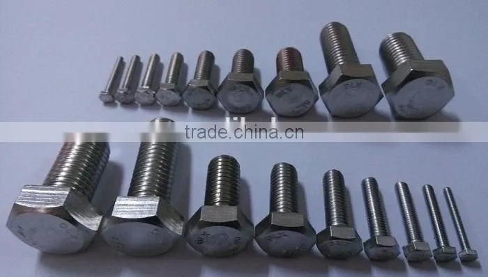 4.8 Bolts Nuts Manufacture China DIN Fastener