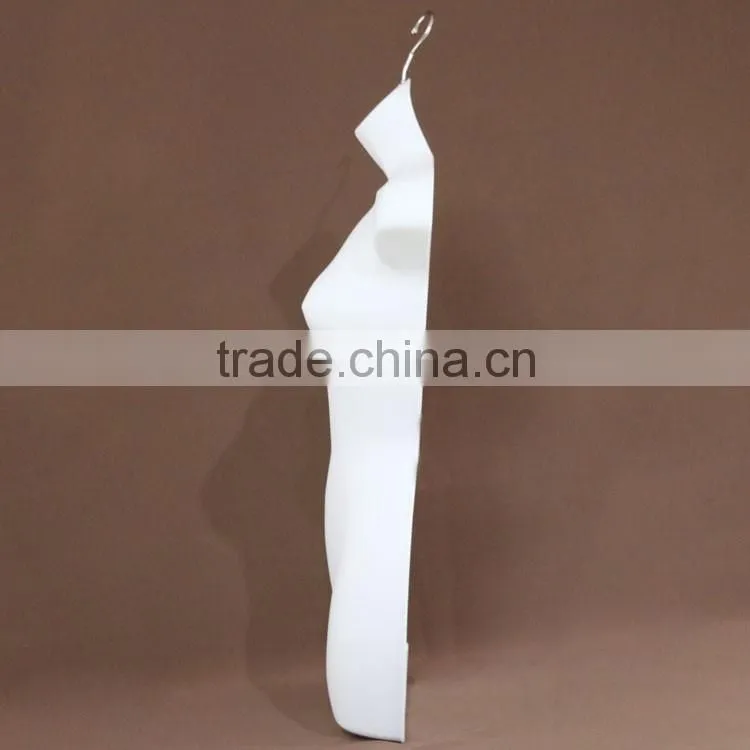 Halfing plastic display mode,hanging mannequin