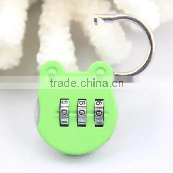 safe 3-dial resettable luggage combination lock