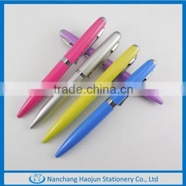 2015 Super Cute Short Mini Metal Ball Pen