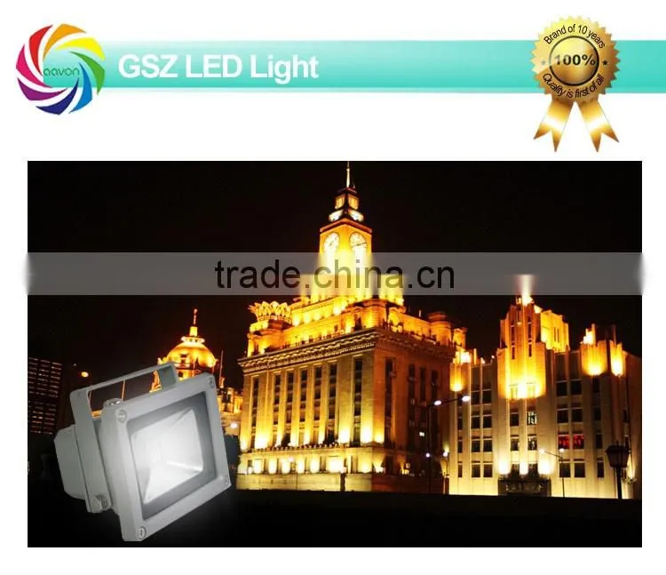 IP65 10w super bright security led flood light with CE ROHS