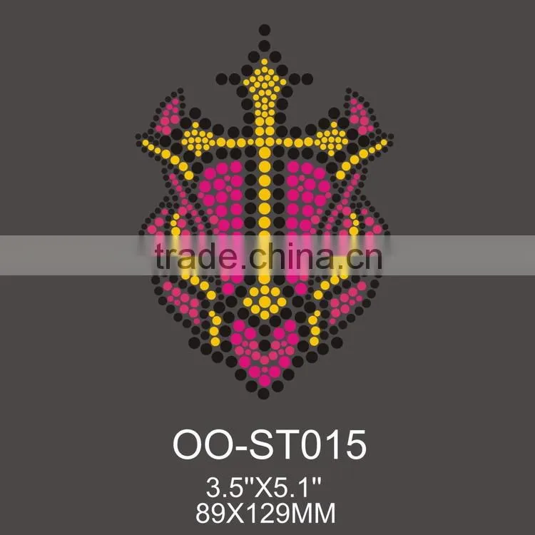 New Arrival Nice Cross Design Custom Sticker