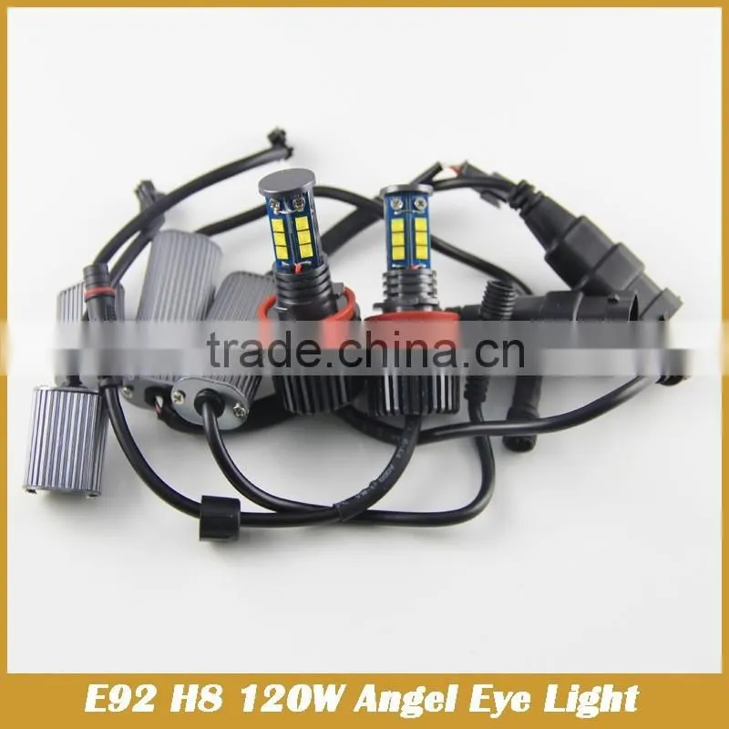 E92 H8 LED 120W Angel Eye Marker LED White for E87 E82 E92 E93 E90