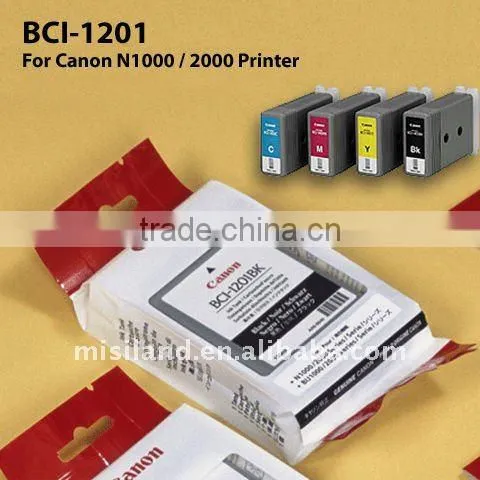 100% Original Canon BCI-1201 Ink Plotter Cartridge for Canon N1000/2000 Printer/ High Quality Ink Cartridge