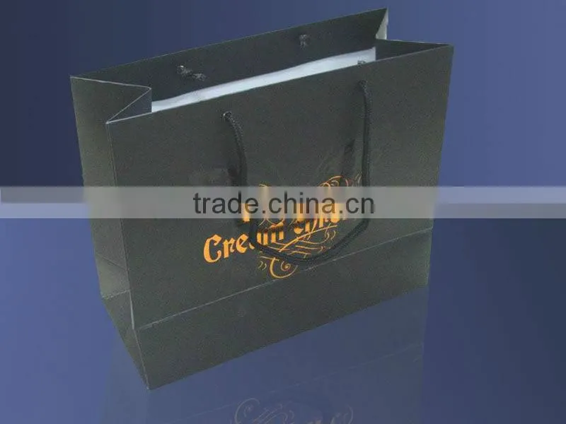 Luxury Custom Made Cheap Shopping Fashion Popular Hand Paper Bag