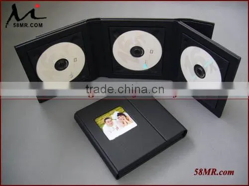 Supreme Deluxe Classic Wedding Leather CD DVD Folio