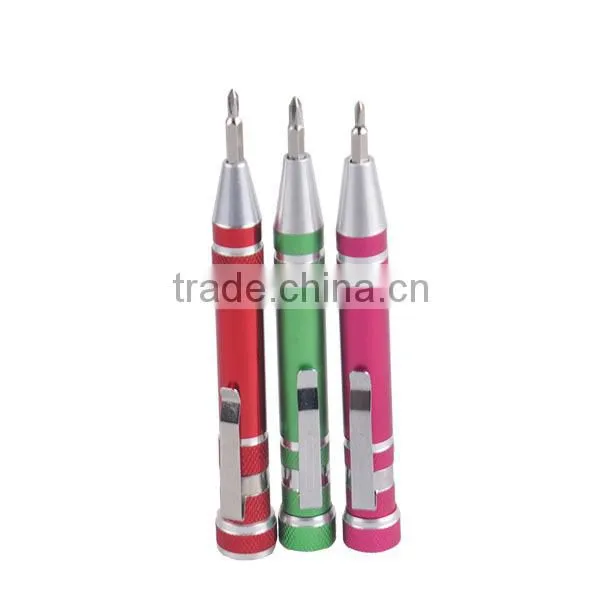 Sell hot 9 Head screwdriver set pen shape