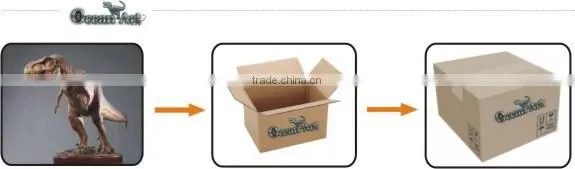 New Design! FRP Realistic Small dinosaur model