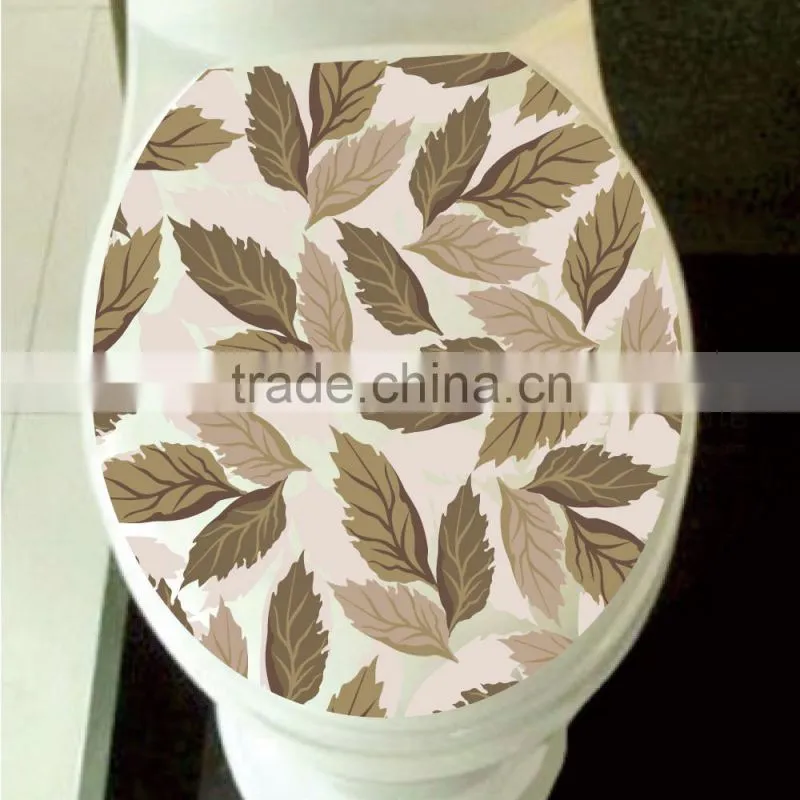 Custom decoration toilet seat paper sticker