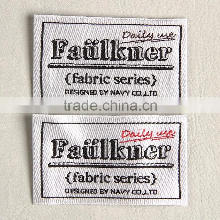 Hangzhou Lambin supply garment accessories woven label,hat label, bags label
