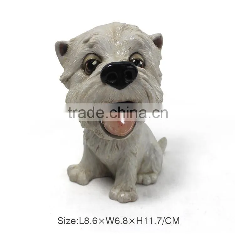 Custom Animal Dog Sculptures ,Resin Dog Statue
