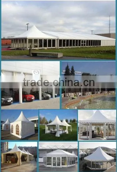 Aluminum hexagon pagoda tent for party, catering event ,wedding
