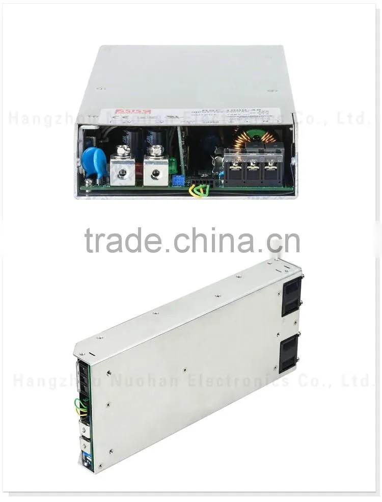 1u low profile meanwell rsp-1000-48 1000w 21a 48v dc power supply