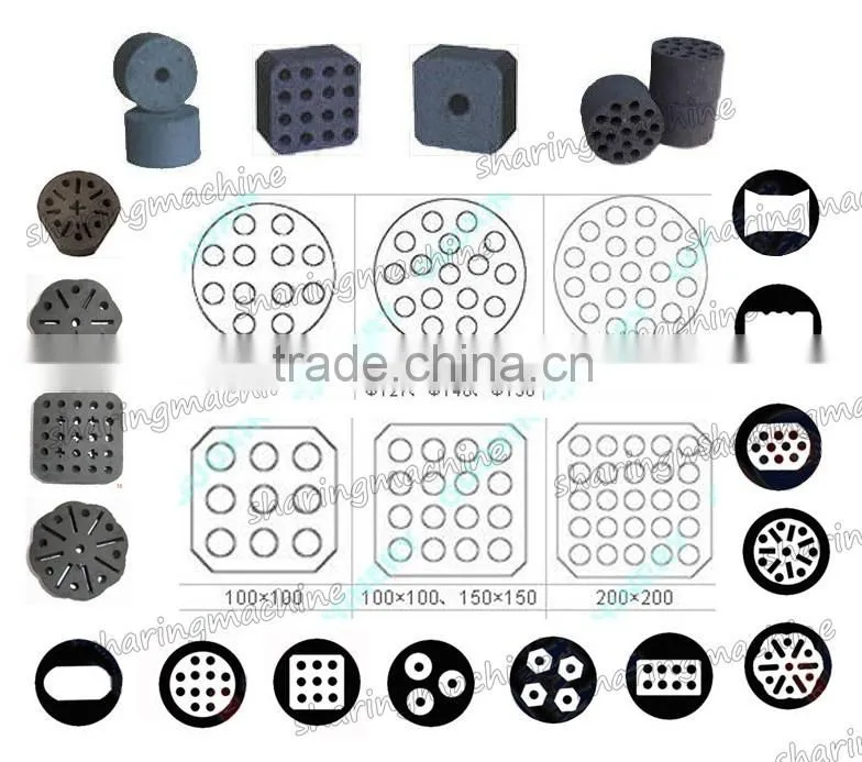 Professional machinery for quick lighting charcoal briquette making line